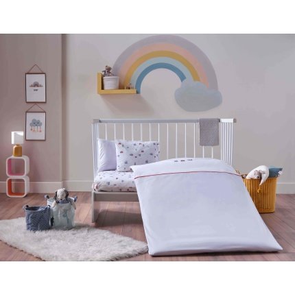 Baby Duvet Cover Set Baby Car - Emroidered